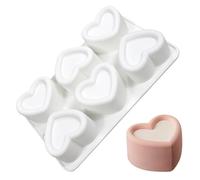 Moldes de silicona para pasteles - Suministros de manualidades de silicona y utensilios de cocina - Molde para tarta de mousse de frambuesa | Para principiantes adultos niños pudín de chocolate velas