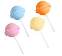 Moldes de silicona para piruletas, kit de moldeo de silicona reutilizable, 1.77 x 1.77 x 3.94 pulgadas, juego de 4 piezas de fácil liberación para chocolate, fondant, pasteles, suministros de barra de