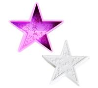 Moldes de silicona para puerta arqueada, diseño de estrella y luna, jabón para decoración del hogar