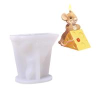 Moldes de silicona para queso de ratón, jabón para velas, tartas, fondant, decoración de yeso, resina epoxi, moldes de silicona, fabricación de mazmorra de silicona