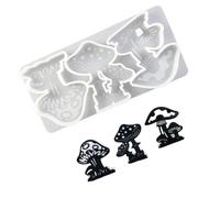 Moldes De Silicona Para Setas De 3 Cavidades Molde De Vela De Silicona Resistente Calor Para Fundición De Resina Fabricación De Velas Jabón Chocolate Moldes Cuadrados Para Hornear