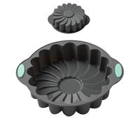 Moldes de silicona para tartas de cumpleaños, bandeja para tartas de cumpleaños, bandeja para hornear flores reutilizable, sartenes grandes para hacer tus postres con nuestros San Valentín, cumpleaños