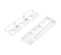 Moldes de silicona para teclas, superficies brillantes, reutilizables, de alta transparencia, molde de resina de silicona para teclas DIY, para la personalización de teclados