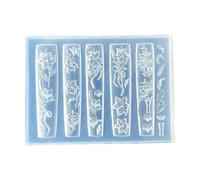 Moldes de silicona para uñas, esculpir decoraciones delicadas, herramientas de silicona, tallar flores y joyas