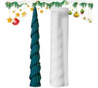 Moldes de silicona para velas de árbol de Navidad | Árbol de Navidad Pino Silicona Moldes,Fácil Desmoldeo Para Jabones Plastilina Chocolate