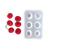 Moldes De Silicona Para Velas De Frutas 5/6 Cavidades Fácil De Desmoldar Para Fundición De Resina Vela Jabón Decoración Del Hogar Estatuilla De Cemento Molde De Resina
