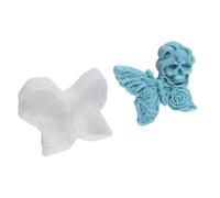 Moldes de silicona para velas de mariposa con diseño de serpiente de calavera, molde de resina epoxi para hacer jabones de resina epoxi, decoración del hogar
