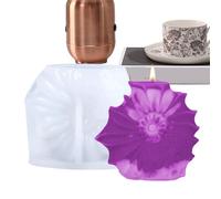Moldes De Silicona Para Velas Desmoldeo Fácil Reutilizable Yeso | Moldes de silicona para fundición de resina para jabón chocolate dulces pasta de azúcar resina creativa decoración