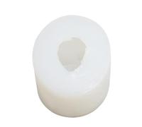 Moldes de silicona para velas, molde de silicona con forma de flor de 5 x 5 cm, molde para hornear en forma de flor, adorno de vela 3D para chocolate, gelatina, pudín, cubitos de hielo, azúcar, dulces