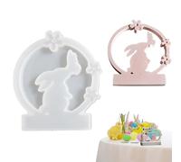 Moldes de silicona para velas, reutilizables, fáciles de liberar, moldes para hacer velas, diseño de mariposa, forma de conejo, para manualidades, resina, fundición, jabón, cera, yeso, chocolate