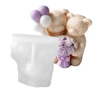 Moldes de silicona para velas | Reutilizables hazlo tú mismo románticos,Moldes de Silicona para Velas de,Para, yeso, arcilla, dulces, pasteles, decoración del hogar, bodas,