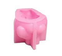 Moldes de silicona Piggy para jabón, fondant, para hornear pasteles de chocolate, cemento, arcilla, soportes para bolígrafos