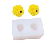 Moldes de silicona reciclables para bálsamo de limón y melón de uva para hornear, artesanías y bricolaje, guarniciones de postres, balimbing limón almizclado de uva