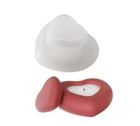 Moldes de silicona resistentes multiusos en forma de corazón, accesorio para manualidades, recipientes de almacenamiento de joyas y perfumes. Molde de silicona