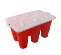 Moldes de silicona reutilizables para congelador, 6, para bebidas de verano, postre, camping, fiesta, accesorios de cocina