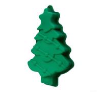 Moldes de silicona reutilizables para hornear magdalenas verdes para rosquillas, bagel, tartas, plátanos, pan, horno, herramienta de cocina, 22 x 30 cm