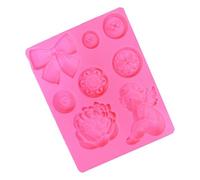 Moldes de Silicona Robados Diseñados Para El Desmoldeo Fácil De Hermosas Figuras De Gel De Rosas Para Chocolate Y Artesanía De Silicona