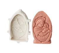Moldes de silicona temáticos, moldes de estatuas de resina, moldes de silicona para manualidades, moldes de escultura