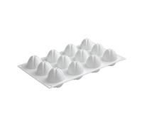 Moldes de tulipanes de silicona para alimentos para cocineros profesionales Los cocineros caseros cuentan con un patrón floral 3D y limpieza sin complicaciones Hornear en casa Moldes de silicona