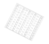 Moldes de Uñas con Moño de Silicona | Herramientas Reutilizables para Manicura DIY Decorativa,Plantilla de Tallado en Forma de | Para Salón, Hogar, Viaje, Cita, Entusiastas de Manualidades Femeninas