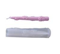 Moldes de varilla larga, arcos, fundición, flores, yesos de silicona, para hacer adornos de flores de silicona, fabricación de varillas largas