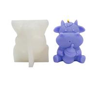 Moldes de vela 3D de animales de | Decoraciones 3D de silicona de dibujos animados, fabricación de jabón, molde de , para jabón, chocolate, decoración del hogar, vacaciones, cumpleaños