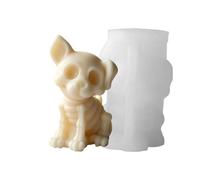 Moldes de Vela para Halloween | Reutilizable 3D Lindo Fácil Desmoldeo - Molde de Vela de Esqueleto Animal | Para Estatua de Resina Epoxi, Yeso, de Hormigón, y Familiares