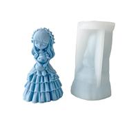 Moldes de vela perfumada para niñas, resina epoxi, molde de fundición, fabricación de manualidades, yeso para manualidades, coche, hogar, adornos, molde de fragancia