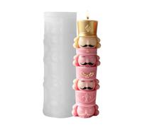Moldes de velas de Navidad Molde de cascanueces Soldado 3D en