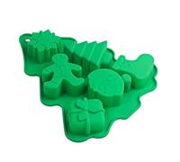 Moldes de velas de Navidad para hornear silicona Santa Claus y escamas | Moldes para jabón y velas, fiesta para artesanías, jabón de fondo, hogar, cocina, Halloween, boda