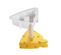 Moldes de yeso para candelabros, moldes de queso, adorno de silicona, práctica herramienta de joyería, fabricación decorativa
