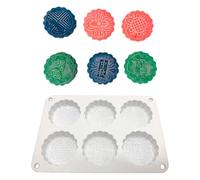 Moldes Dulces Silicona Moldes Pastel Diversas Formas Postres Herramienta Decoración Pastel Chocolate Adecuado Para Hornear Postre Silicona