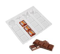 Moldes epoxi | 3 cavidades moldes de resina de silicona | Easy Release Chocolate Montañas de chocolate que producen para velas, joyas,