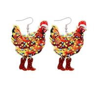 Moldes Estampado Herramientas Kits Para Las Mujeres De Las Orejas De Pollo De Navidad De Dibujos Animados Lindo Animal Elegantes Adecuado Para Las Fiestas Y Compatible Con Máquina Herramientas