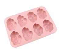 Moldes funcionales de silicona flexible de silicona con 8 ranuras para hornear pasteles de nubes para trufas, gelatinas, postres