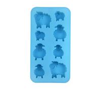Moldes funcionales de silicona para hornear animales para cubitos de de chocolate, decoración de pasteles, actividades artesanales, suministros para hacer postres, bandejas de cubitos de