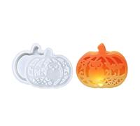 Moldes Halloween, Molde Calabaza Lámpara Acción de Gracias de Silicona, Suministros Para Manualidades De Fundición De Resina Para Epoxi, Halloween, Otoño, Favores De Acción De