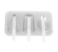 Moldes Helados Acero Inoxidable Tapa y Palito para Polos | Diseño Creativo y Ligero, Reutilizable en Verano, Adecuado para Helados Caseros y Postres Infantiles