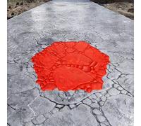 Moldes Hormigon Impreso Moldes de Estampado para Concreto con Acabado Continuo Adoquín, Molde de Impresión para Pavimentos de Cemento, Tapete Texturizador con Patrones para Jardines(1pc)