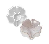 Moldes multifuncionales para jabones, moldes de jabón en forma de flor para hacer a mano, caja de almacenamiento creativa, soporte reutilizable, molde de silicona