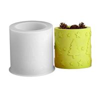 Moldes navideñas para resina,Suministros de manualidades reutilizables - Contenedor de almacenamiento festivos moldes de silicona - para Epoxi Yeso Ceras Decoración del Hogar Regalos de fiesta Niños