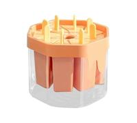 Moldes para alimentos - Verde/Rosa, moldes de antiadherentes reutilizables de 8 cavidades, material de silicona, fácil liberación, 2.5 onzas cada | Congelador, cocina, restaurante