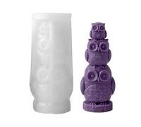 Moldes Para Animales: Lindo Diseño De Silicona Apilable En 3D, Herramienta De Fundición De Resina Reutilizable | Molde Para Hacer Velas Antiadherente De Calidad, Accesorio Decorativo De Artesa