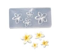 Moldes para decoración de uñas, moldes de flores, plantilla para manicura, decoraciones artísticas para uñas, plantilla de manicura, herramienta de silicona