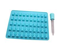 Moldes para dulces con diseño de osito, ideales para diversos proyectos creativos.