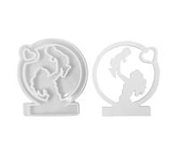 Moldes para el Día de la Madre - 12,3 X 11,2 Cm - Molde De Arcilla Con Amor Mamá Sosteniendo A Un Niño | Molde De Candelabro De Silicona, Molde De Niño De Mamá, Suministros Artesanales Artísticos