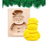 Moldes para galletas para hornear - Papá Noel Alce - Divertidos cortadores de galletas festivos accesorios para hornear, para pasteles festivos, pasteles, postres, golosinas, en casa