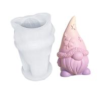 Moldes para gnomos de Pascua - Material mezclado de silicona, diseño de figuras decorativas, herramienta de moldeo artístico, formación de patrones de precisión creativa para mejorar la sculp