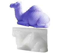 Moldes para hacer velas: 11,5 x 5,5 x 7 cm, molde de silicona flexible, herramienta de arte para hormigón, cemento, yeso, resina epoxi con superficie lisa | Molde de de jabón para el hogar