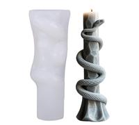 Moldes para hacer velas - Kit de formación artesanal de silicona multiusos, herramienta de fundición de epoxi con forma de serpiente detallada | de molde flexible a prueba de calor duradero pa